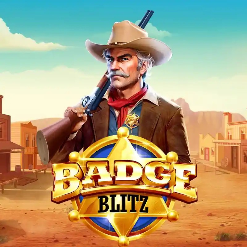 Badge Blitz logo by Pragmatic Play Gransino Casino