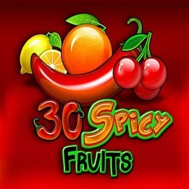 30 Spicy Fruits online game logo by Amusnet Interactive on ggransino.com