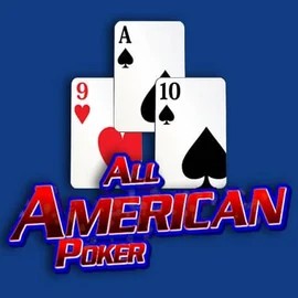 All American Poker online game logo by RTG (Reel Time Gaming) on ggransino.com