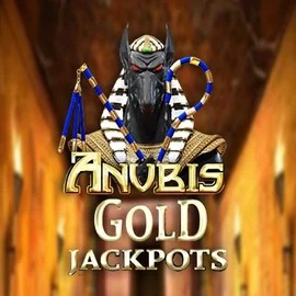 Anubis Gold Jackpots online game logo by Inspired Gaming on ggransino.com