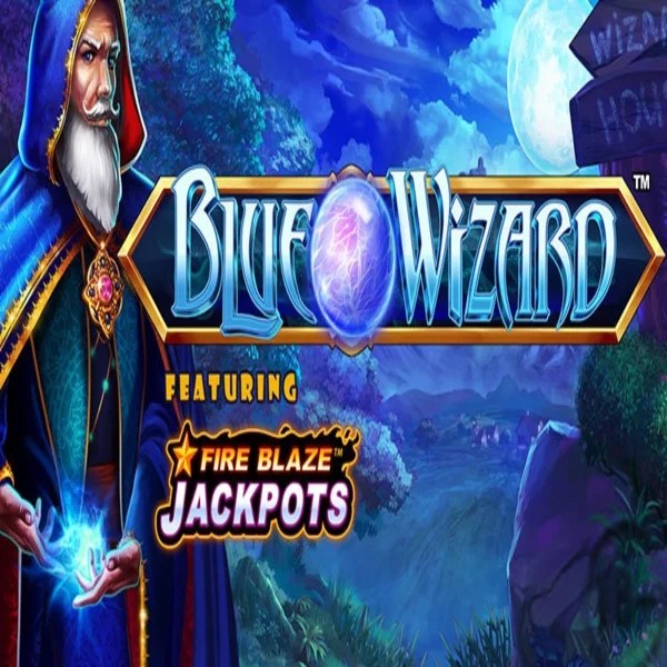 Blue Wizard Fire Blaze Jackpots online slot from Rarestone Gaming – play at ggransino.com