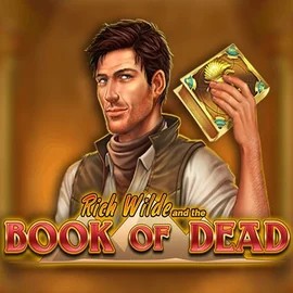 Book of Dead slot logo by Play'n GO at Gransino Casino