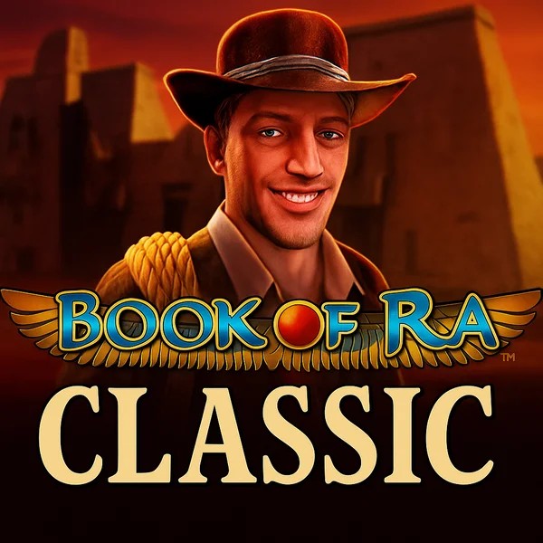 Book of Ra Classic slot visual from Novomatic available on ggransino.com