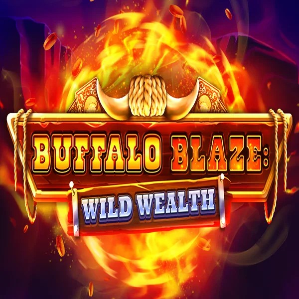Buffalo Blaze Wild Wealth logo by OctoPlay at Gransino Casino
