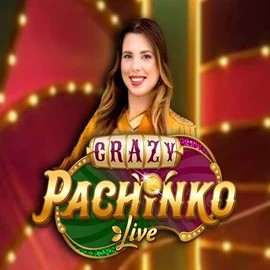 Official Live Casino logo: Crazy Pachinko by Evolution at Gransino Casino