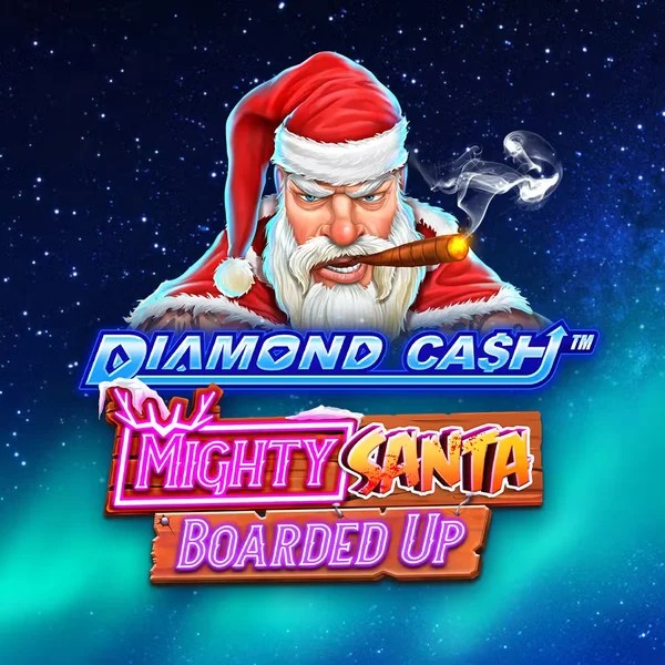 Diamond Cash Mighty Santa Boarded Up game by Greentube – logo hosted on Gransino Casino