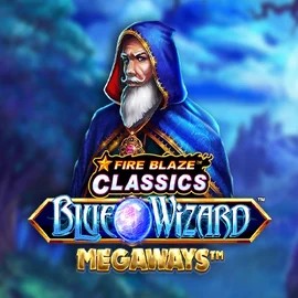 Fire Blaze Blue Wizard Megaways – slot by Rarestone Gaming, featured at ggransino.com