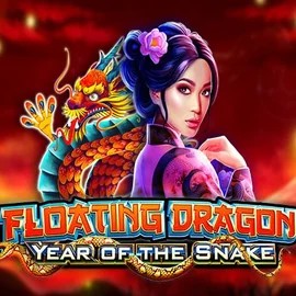 Floating Dragon Year of the Snake by Pragmatic Play, showcased at ggransino.com – game logo