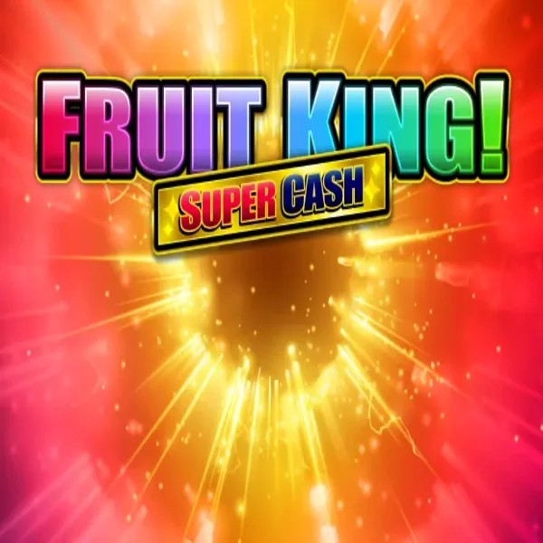 Fruit King Super Cash online game logo by Greentube on ggransino.com