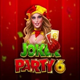 Joker Party 6 logo by Greentube at Gransino Casino