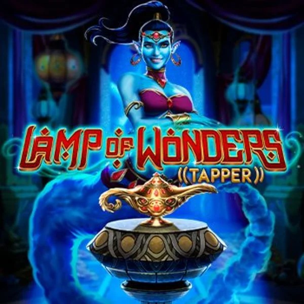 Lamp Of Wonders Tapper slot logo by Greentube at Gransino Casino