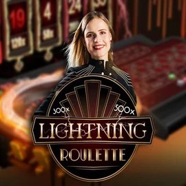 Lightning Roulette online game logo by Evolution on ggransino.com