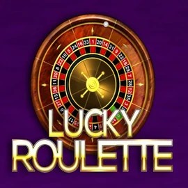 Lucky Roulette slot logo by Belatra Games at Gransino Casino