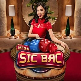 Official Live Casino logo: Mega Sic Bac by Pragmatic Play at Gransino Casino