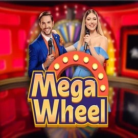 Mega Wheel online game logo by Pragmatic Play on ggransino.com