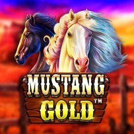 Mustang Gold slot logo by Pragmatic Play at Gransino Casino
