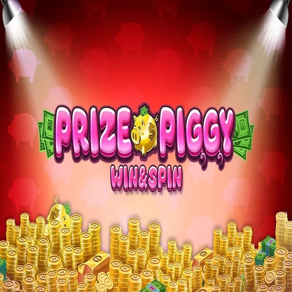 Prize Piggy Win &amp; Spin online game logo by Inspired Gaming on ggransino.com