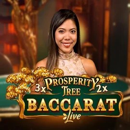 Prosperity Tree Baccarat online game logo by Evolution on ggransino.com