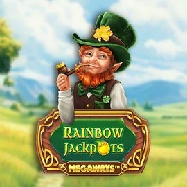 Rainbow Jackpots Megaways by Red Tiger Gaming, showcased at ggransino.com – game logo