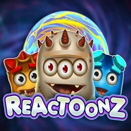 Reactoonz logo – Slots by Play'n GO at Gransino Casino