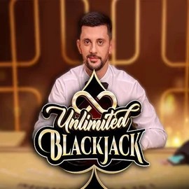 Unlimited Blackjack logo – Live Casino by Ezugi at Gransino Casino